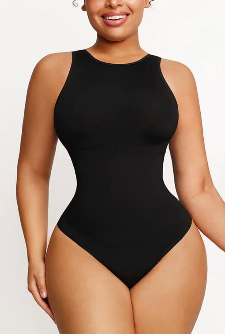 Seamless Racerback Thong Bodysuit
