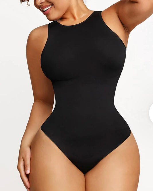 Seamless Racerback Thong Bodysuit