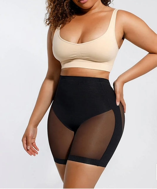 Tummy Slimming Low Waist Fitted Mesh Body Butt Lifter