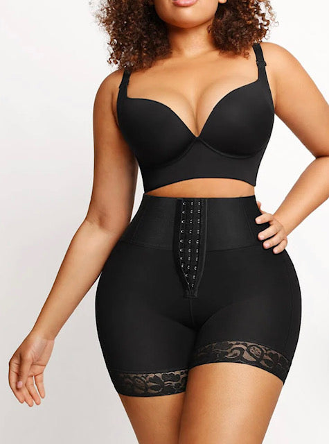 Butt Lifter Tummy Control High Waisted Mid Thigh Shaper Shorts