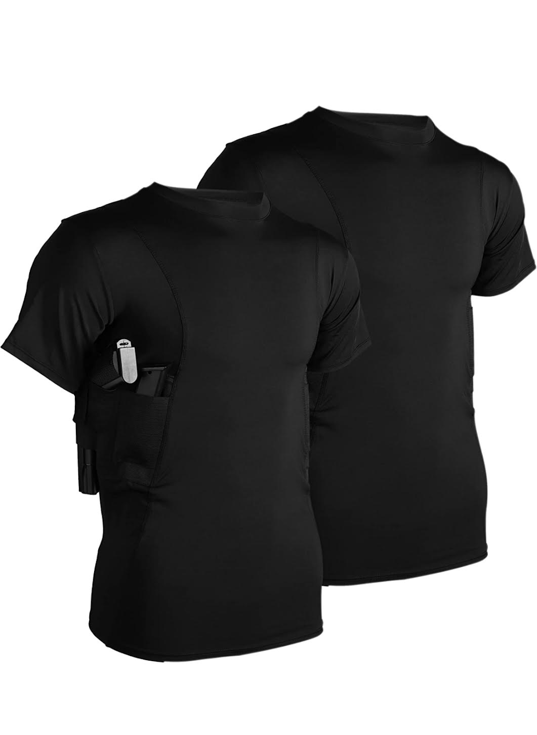 Concealed Carry T-Shirt with Holster for Men.